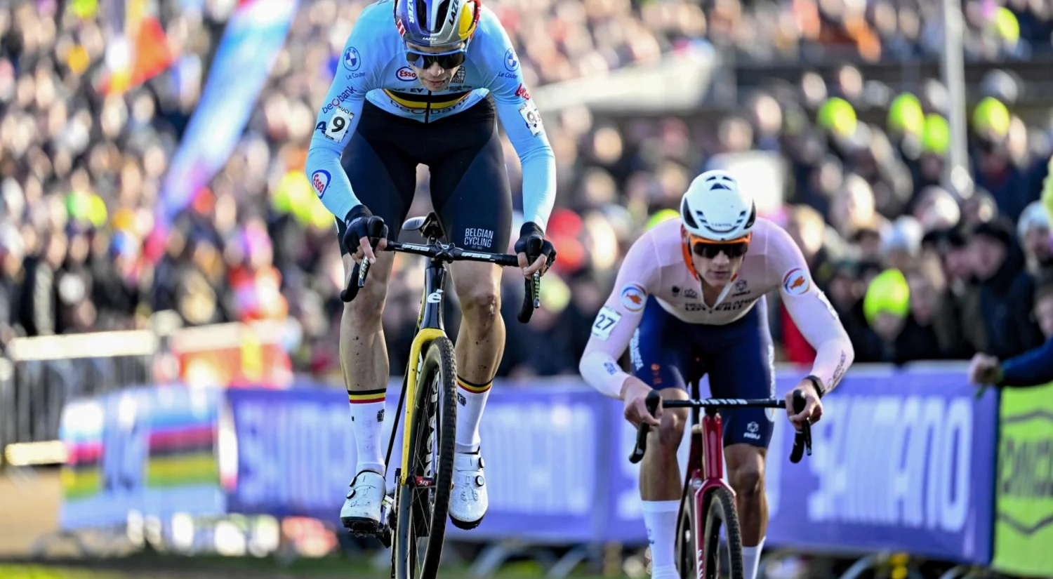 Wout Van Aert A Mathieu Van Der Poel Sa V Cyklokrosov Ch S Bojoch