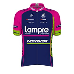 Tímové tričko Lampre - Merida