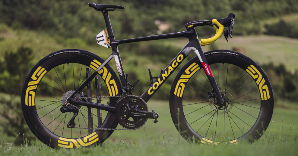 Colnago V4Rs Tadeja Pogačara na Tour de France 2024 (detaily, špecifikácia, hmotnosť)