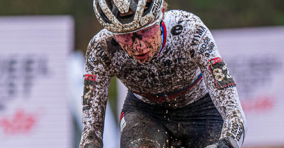 Viktória Chladoňová vybojovala štvrté miesto v kategórii U23 na cyklokrosových pretekoch Svetového pohára v Hoogerheide