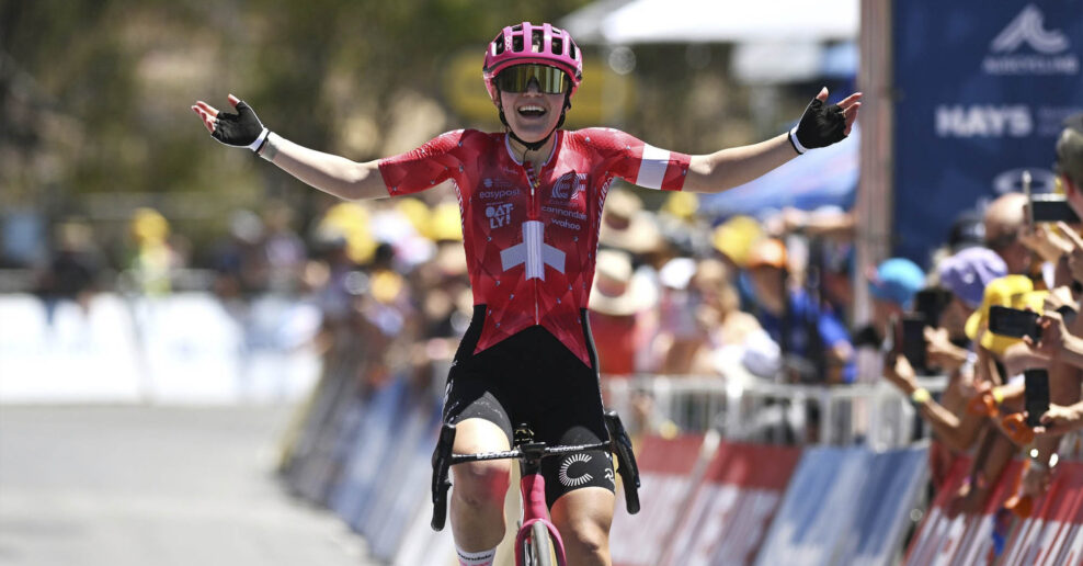 Noemi Rüegg vyhrala druhú etapu Tour Down Under na vrchole stúpania Willunga Hill